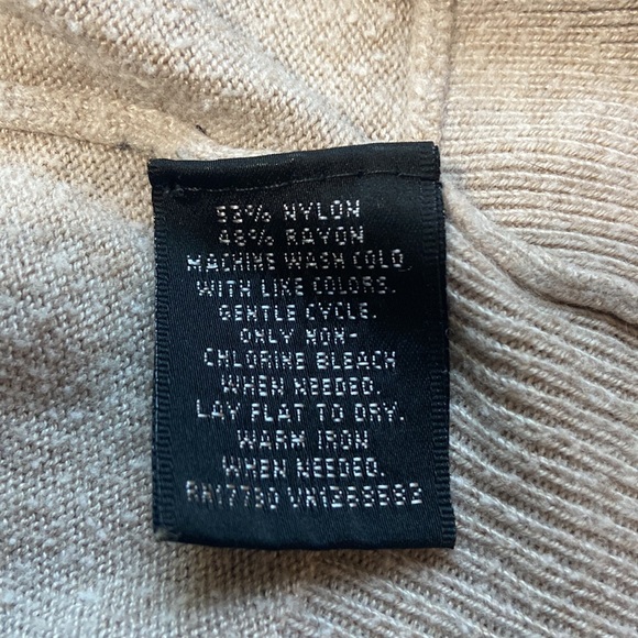 ❄️🧶🇺🇸 🎃Beige cardigan sweater - Picture 3 of 3